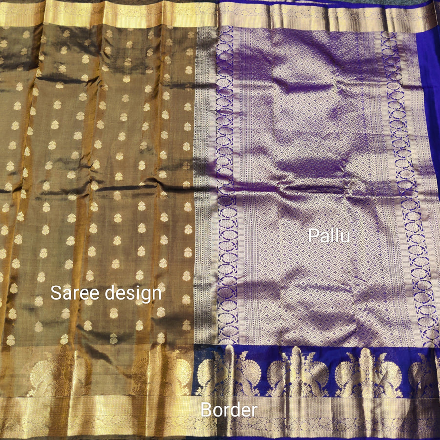 40% Off Kanchi Pure silk Saree - KMP372