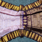 Gadwal check design pure silk- GPS41
