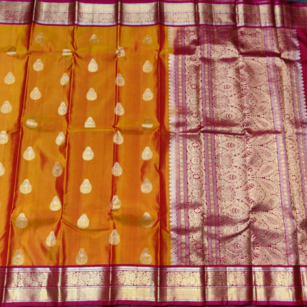 Kanchi pure soft silk Saree - KMP2045