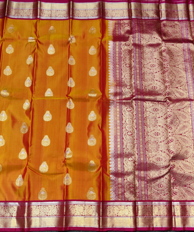 Kanchi pure soft silk Saree - KMP2045