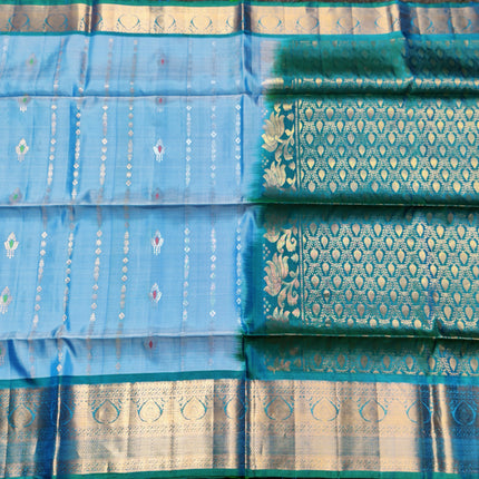 Meenakari kanchi lightweight pattu Saree - KMP3168