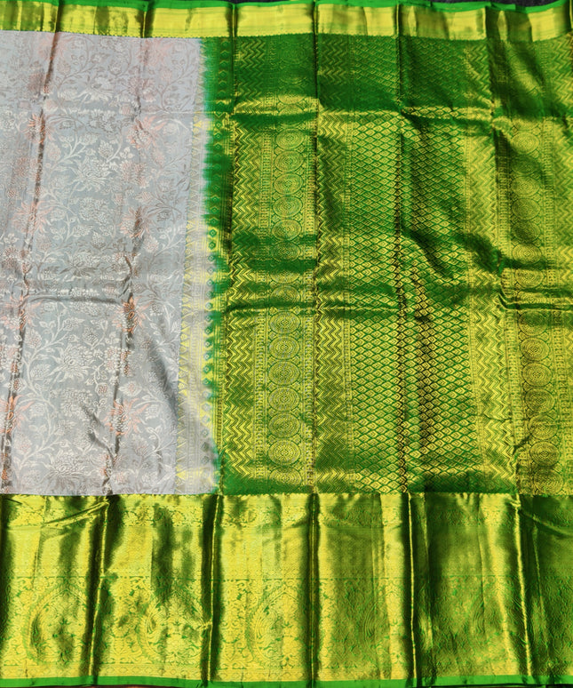 Kanchi pattu half fine Bridal Saree - HF04