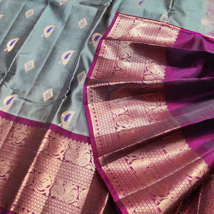 Kanchi pure silk Saree - KMP1251