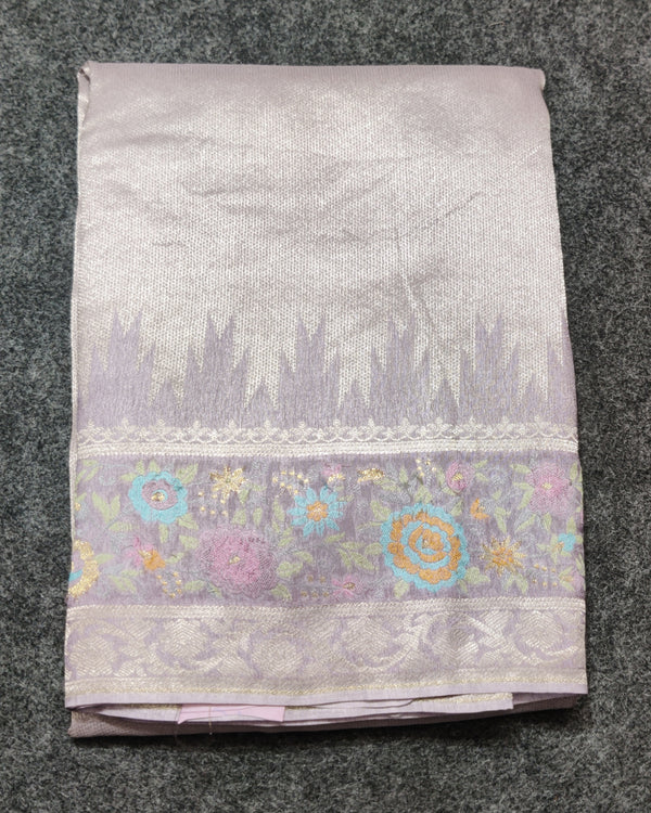 Banaras Tissue Paithani silk saree - BRS25