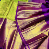 Kanchi Meenakari Brocade Pure handloom Silk Saree - KMP1643
