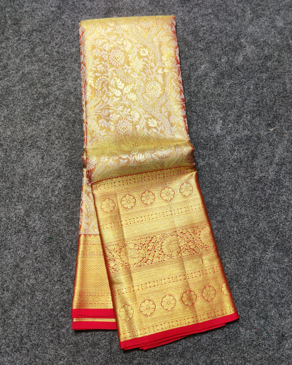 Kanchi Pattu Wedding Saree @35% Off -KMP65