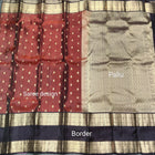 Kanchi Vintage border pattu - KMP71