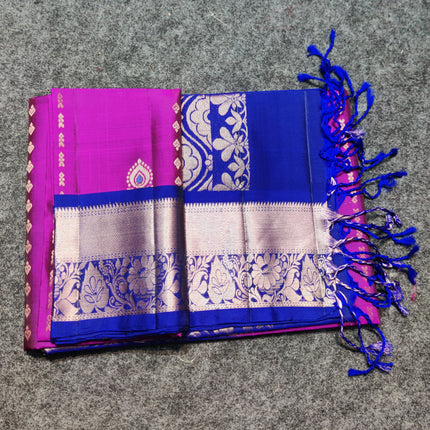 Meenakari lightweight pattu Saree - KMP1724