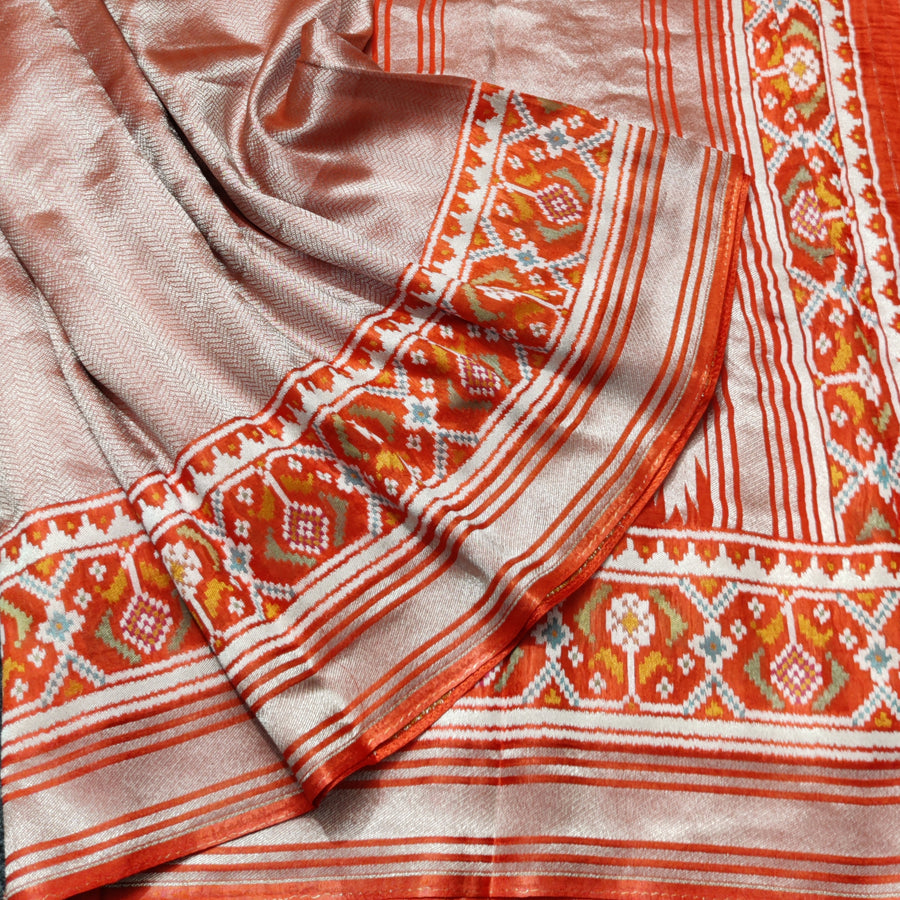 Banaras Tissue Patola silk saree - BRS33