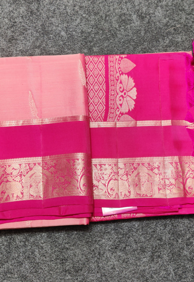 Vintage Lightweight Gap border pattu - LWP265