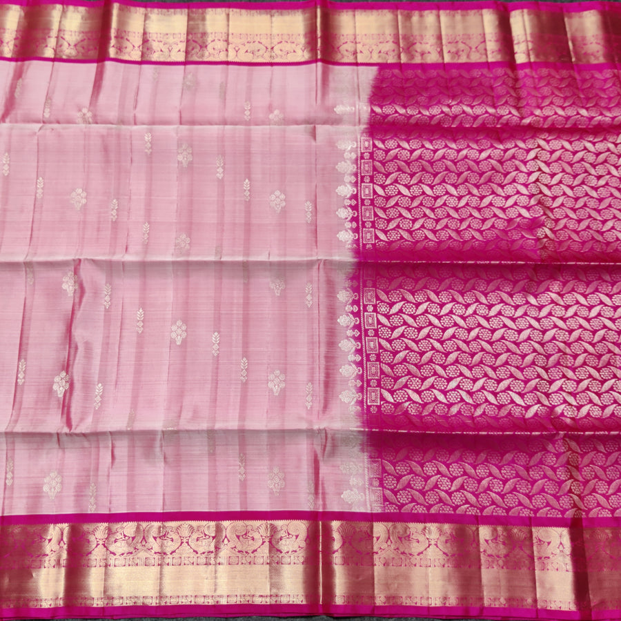 Meenakari kanchi lightweight pattu Saree - KMP24