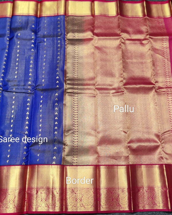 50% off Kanchi kuttu vintage Handloom saree - KMP93 alternate view