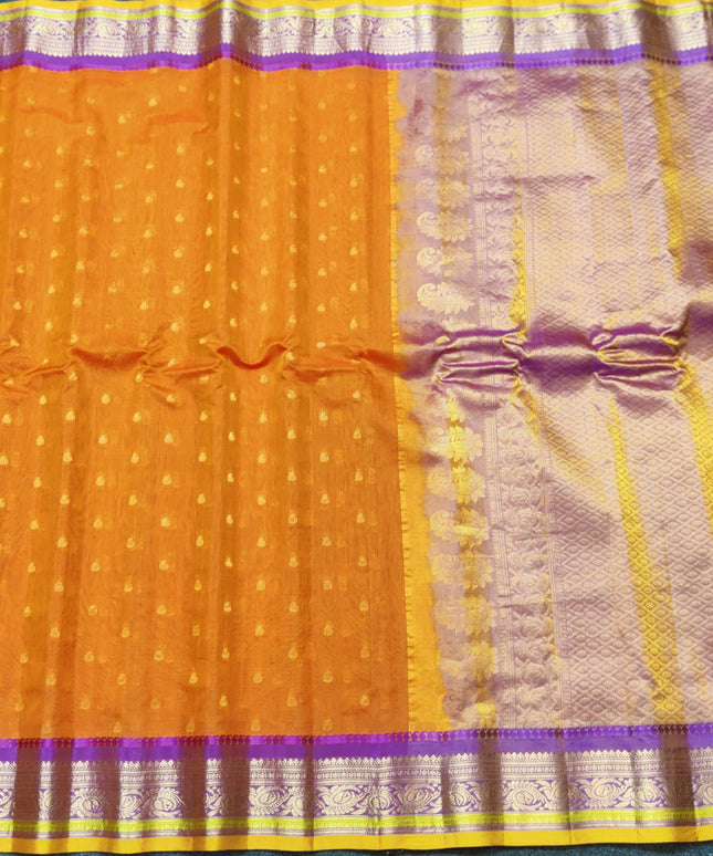 Gadwal Sico Silk Saree - GS162