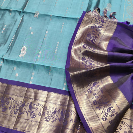 Meenakari kanchi lightweight pattu Saree - KMP3133