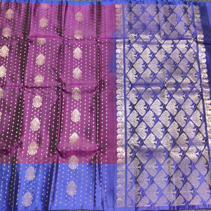 Lightweight Pattu Scurt Border Saree - LWP2097