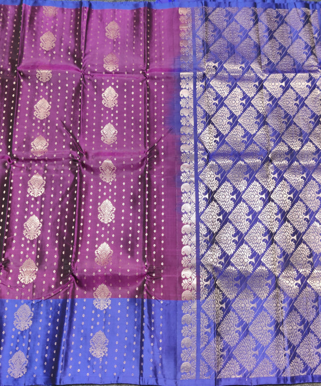 Lightweight Pattu Scurt Border Saree - LWP2097