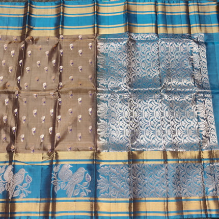 Lightweight Pattu Scurt Border Saree - LWP1075