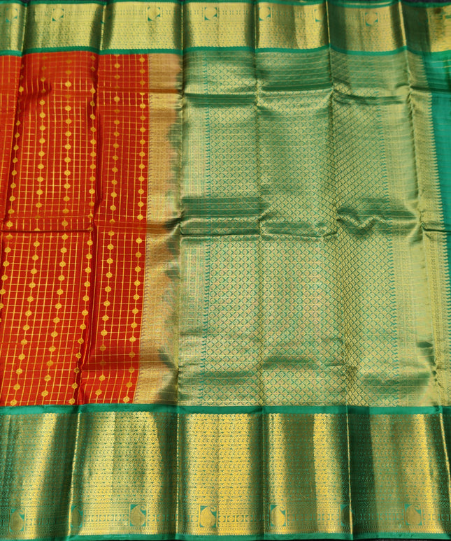 Kanchi Handloom Kuttu Pure Silk Saree - KMP2016
