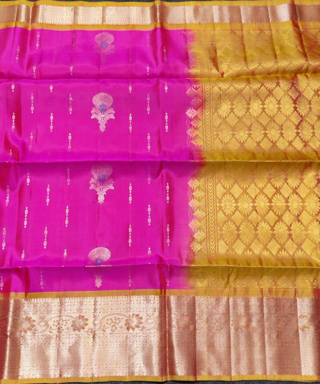 Meenakari kanchi lightweight pattu Saree - KMP122