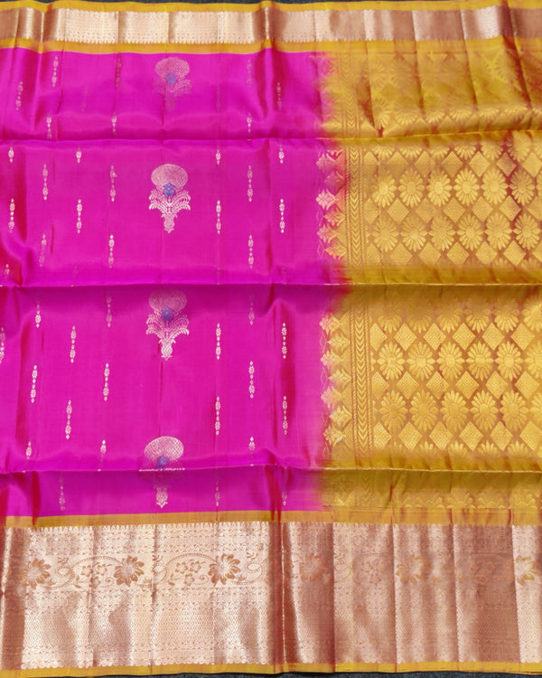 Meenakari kanchi lightweight pattu Saree - KMP122 alternate view