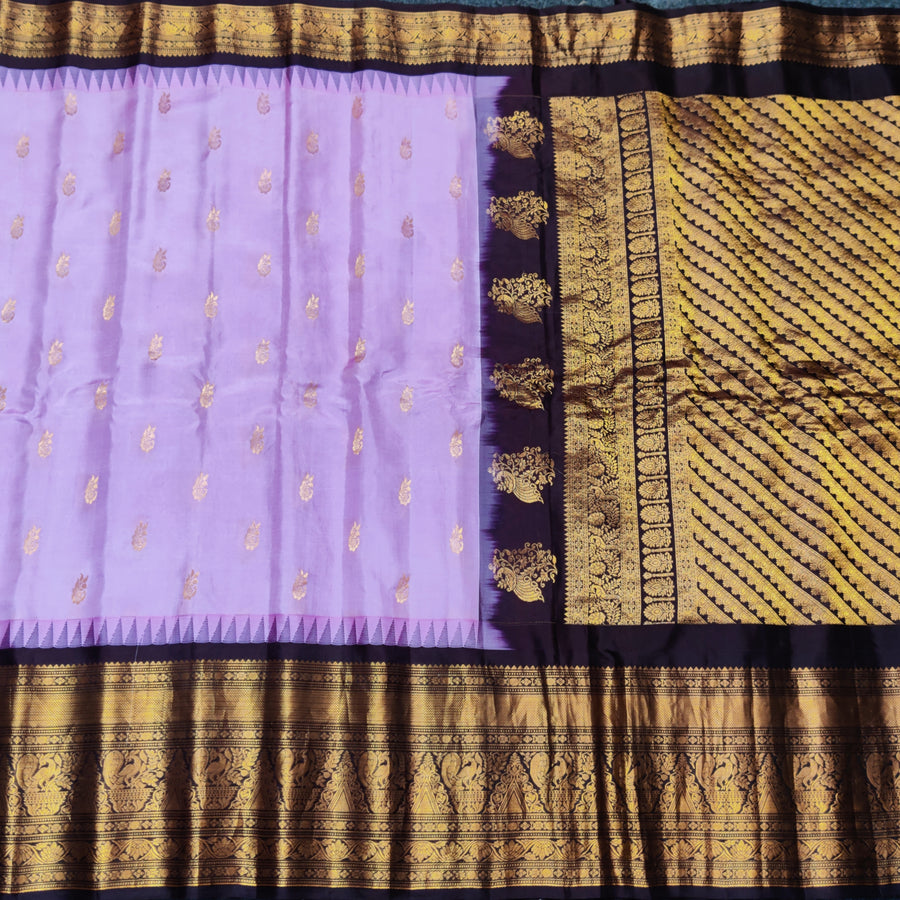 Gadwal Handloom pure silk- GPS02