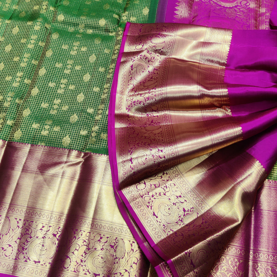 Kanchi Vintage Handloom Pattu Saree - KMP233