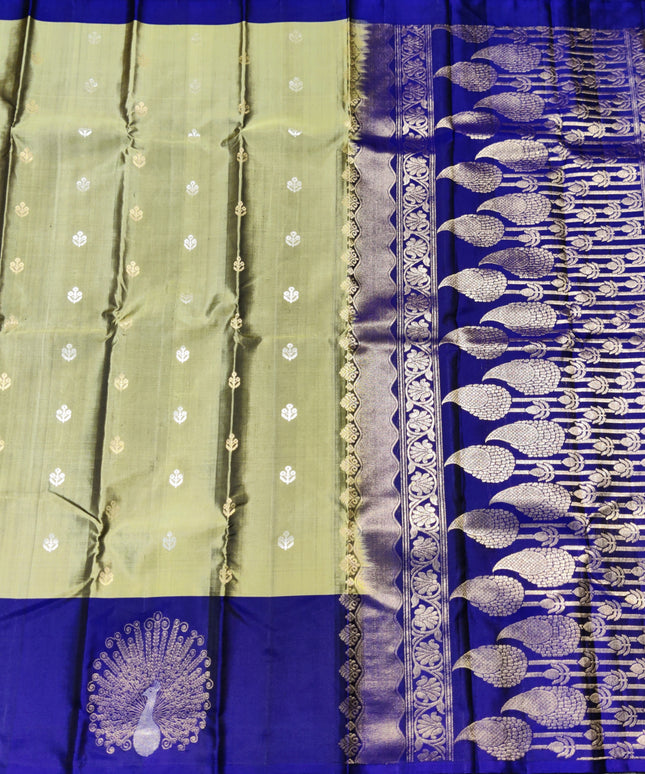 Kanchi pure soft silk Saree - KMP2055
