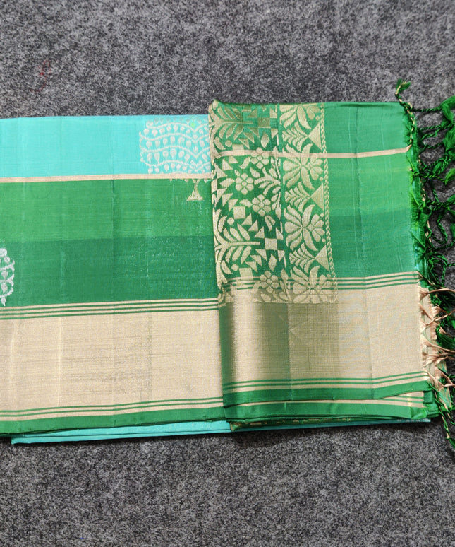 Lightweight pattu Scurt Border Saree - LWP142