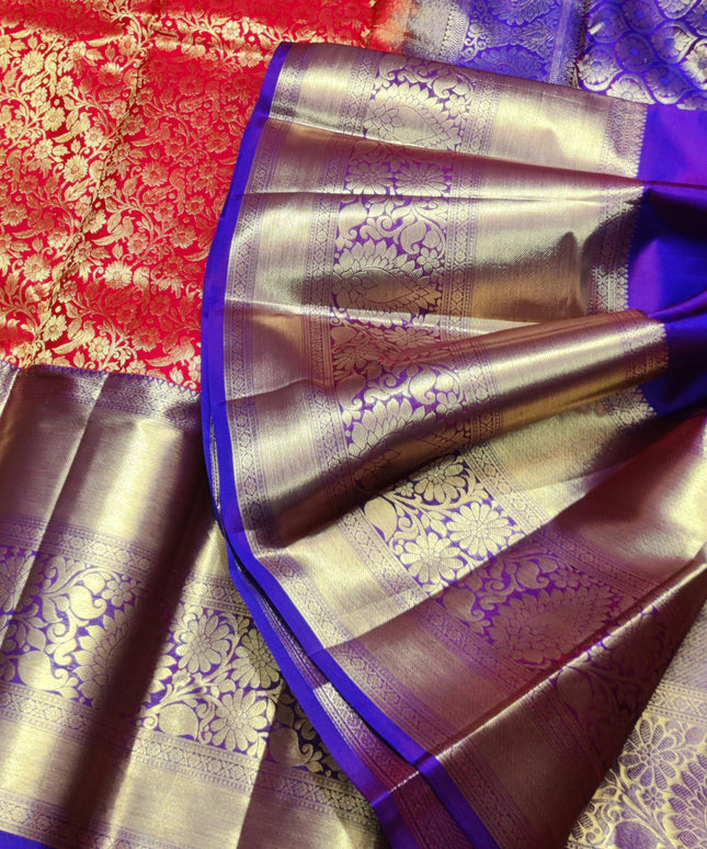 Kanchi pure Bridal wear saree @30% Off - KMP10