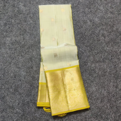Kanchi Vintage Gap border pattu - KMP346