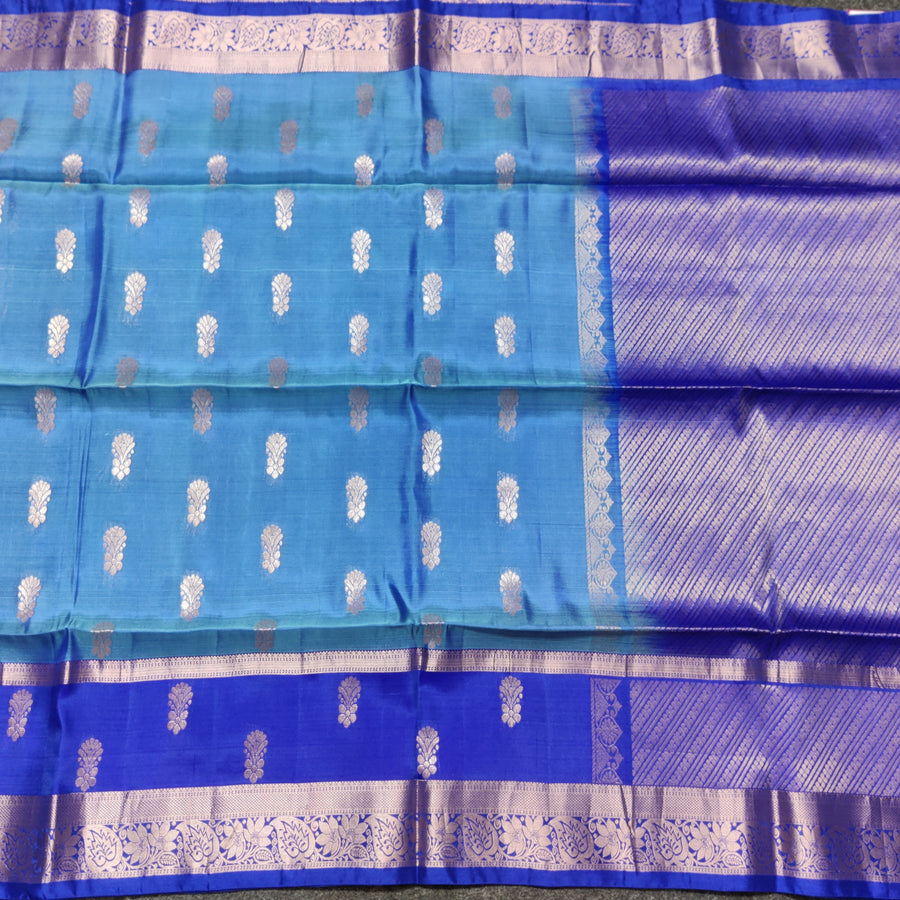 Lightweight pattu Scurt Border Saree - LWP08