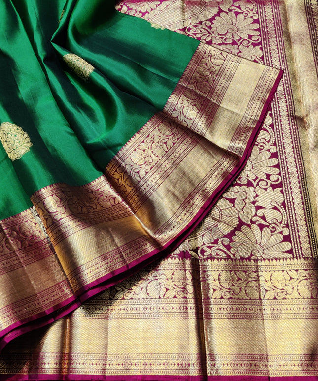 Kanchi pure soft silk Saree - KMP2046