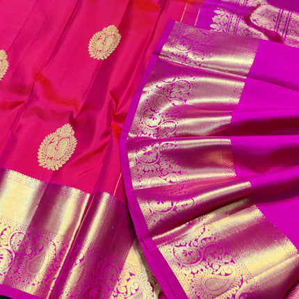Kanchi Pure Dhantu Silk Saree - KMP1385