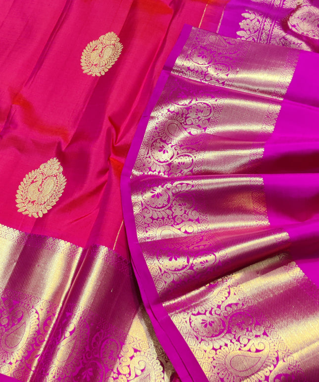 Kanchi Pure Dhantu Silk Saree - KMP1385