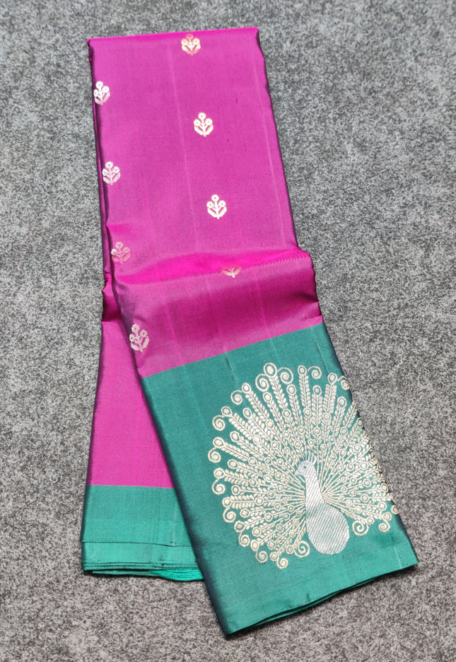 Kanchi pure soft silk Saree - KMP2053