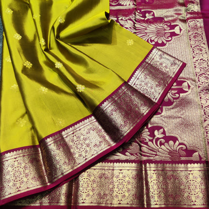 Kanchi pure soft silk Saree - KMP1196