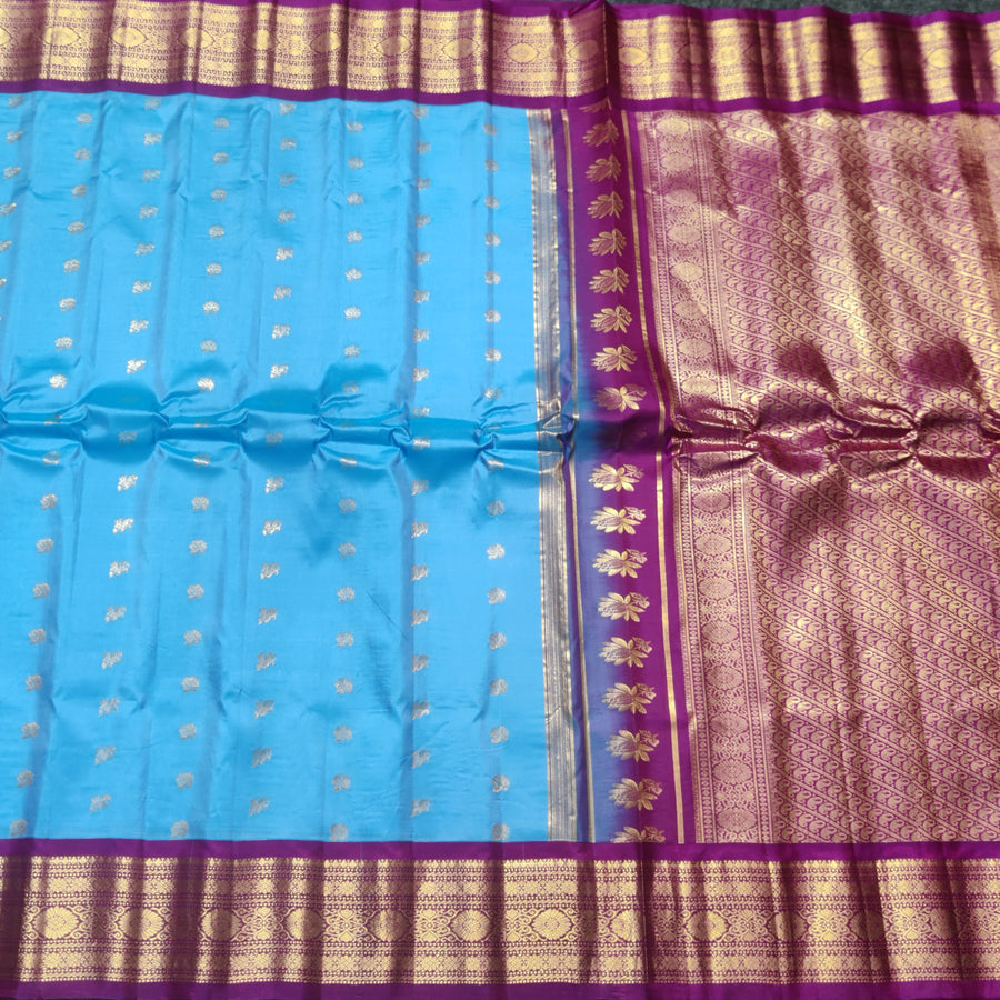 Gadwal Handloom Pure silk saree - GPS04