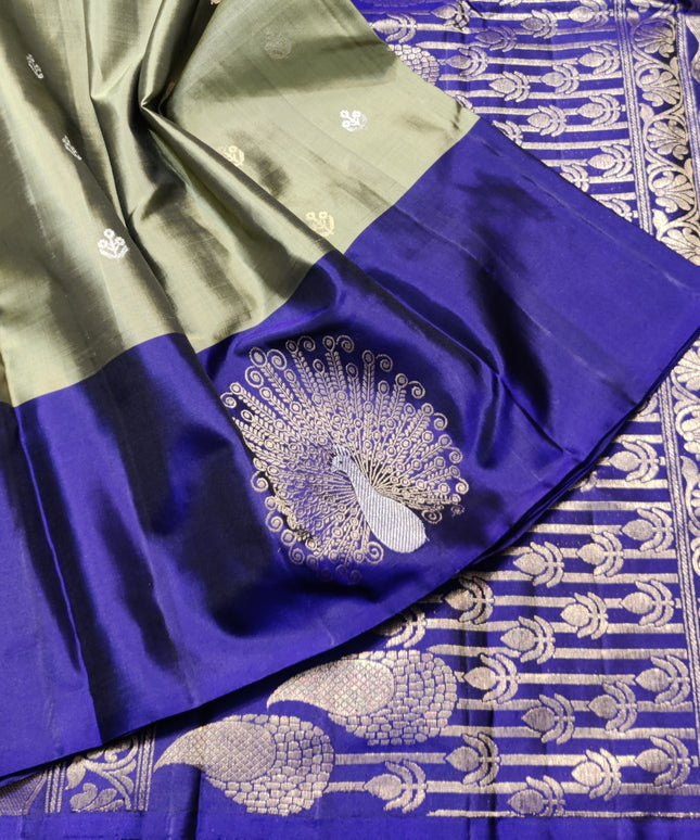 Kanchi pure soft silk Saree - KMP2055