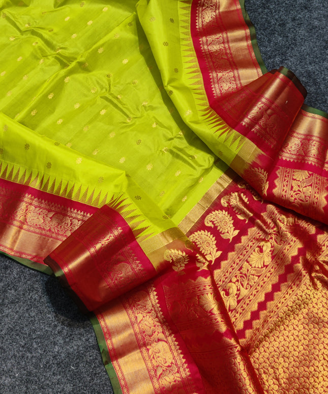 Gadwal pure silk saree - GPS64
