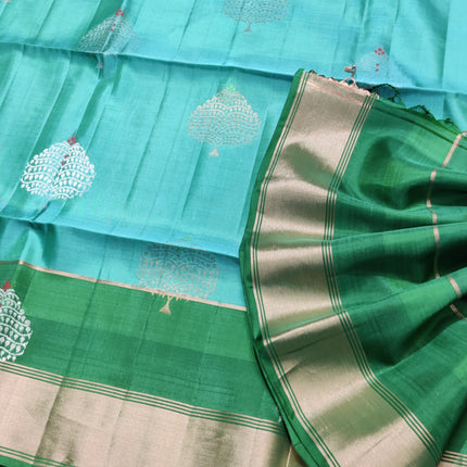 Lightweight pattu Scurt Border Saree - LWP142