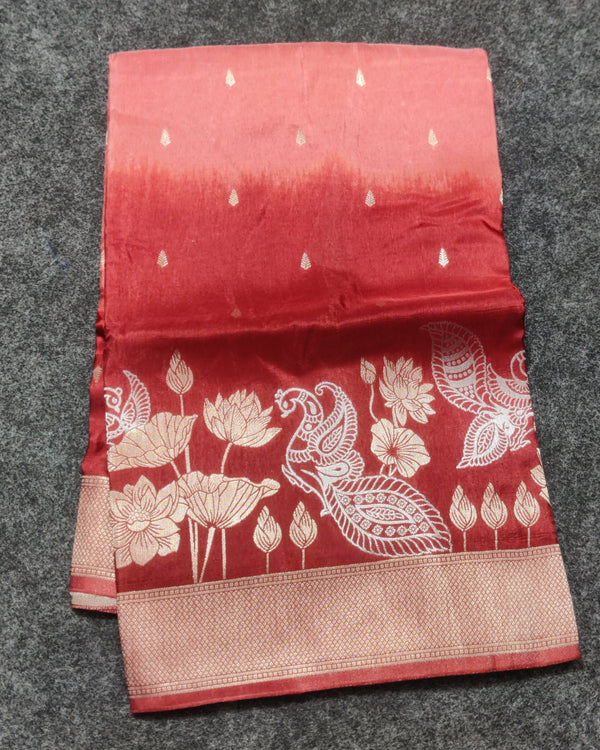 Satin Silk Saree- SA08
