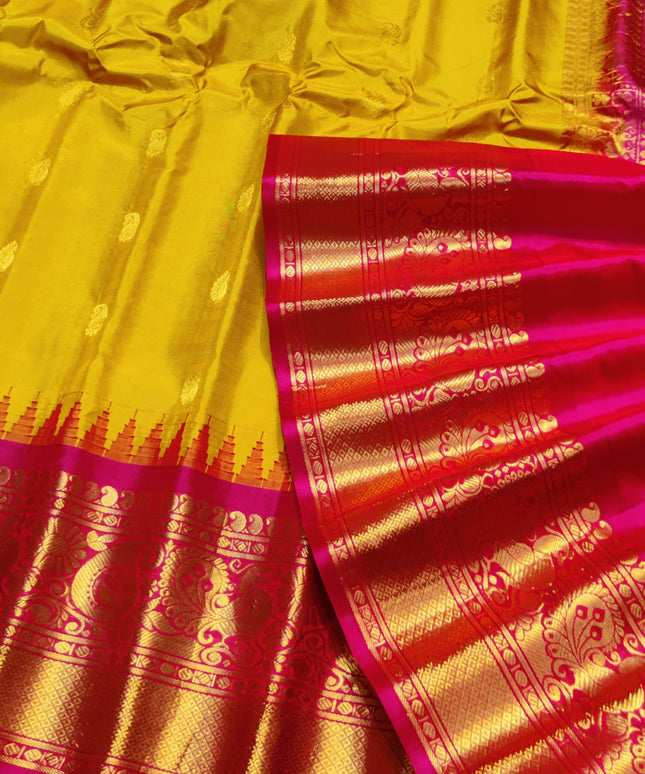 Gadwal pure silk saree - GPS59