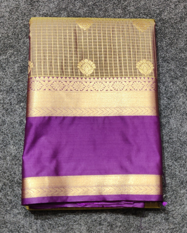 Kanchi semi vintage silk Saree -KS36
