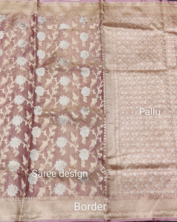 Banaras Tissue Allover Meenakari - BRS46 alternate view