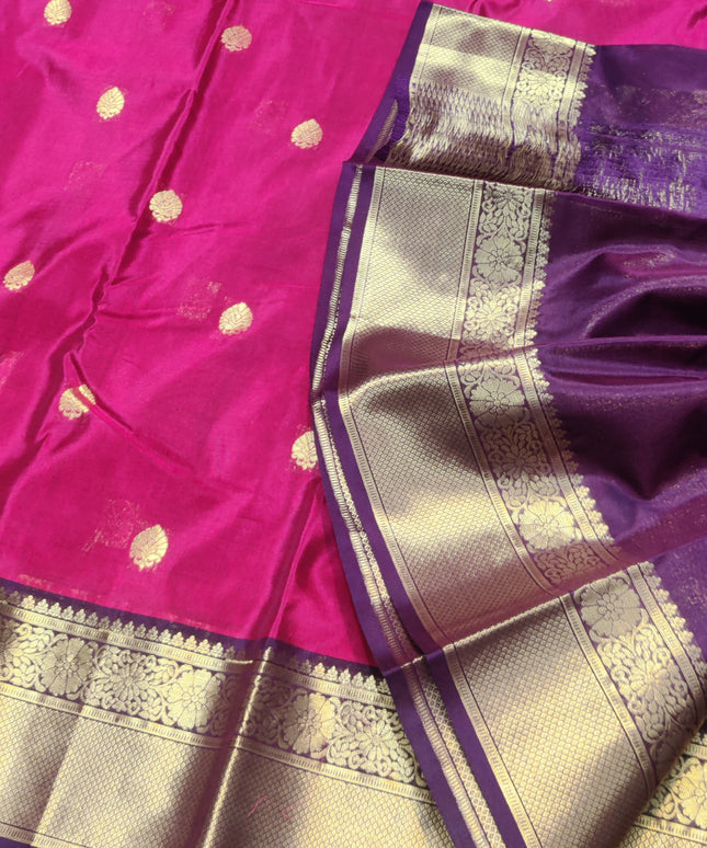 Kanchi pure soft silk Saree - KMP1537