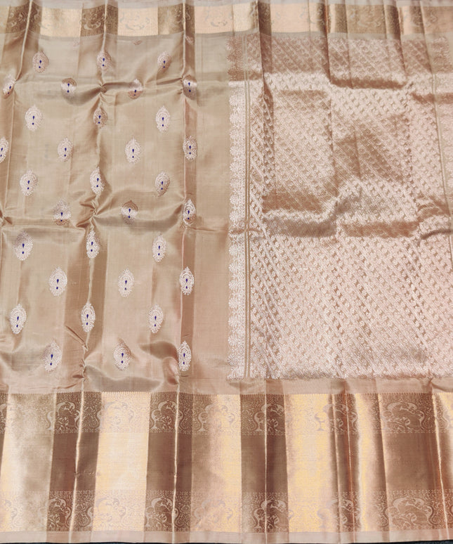 Kanchi pattu pure silk Saree - KMP1563