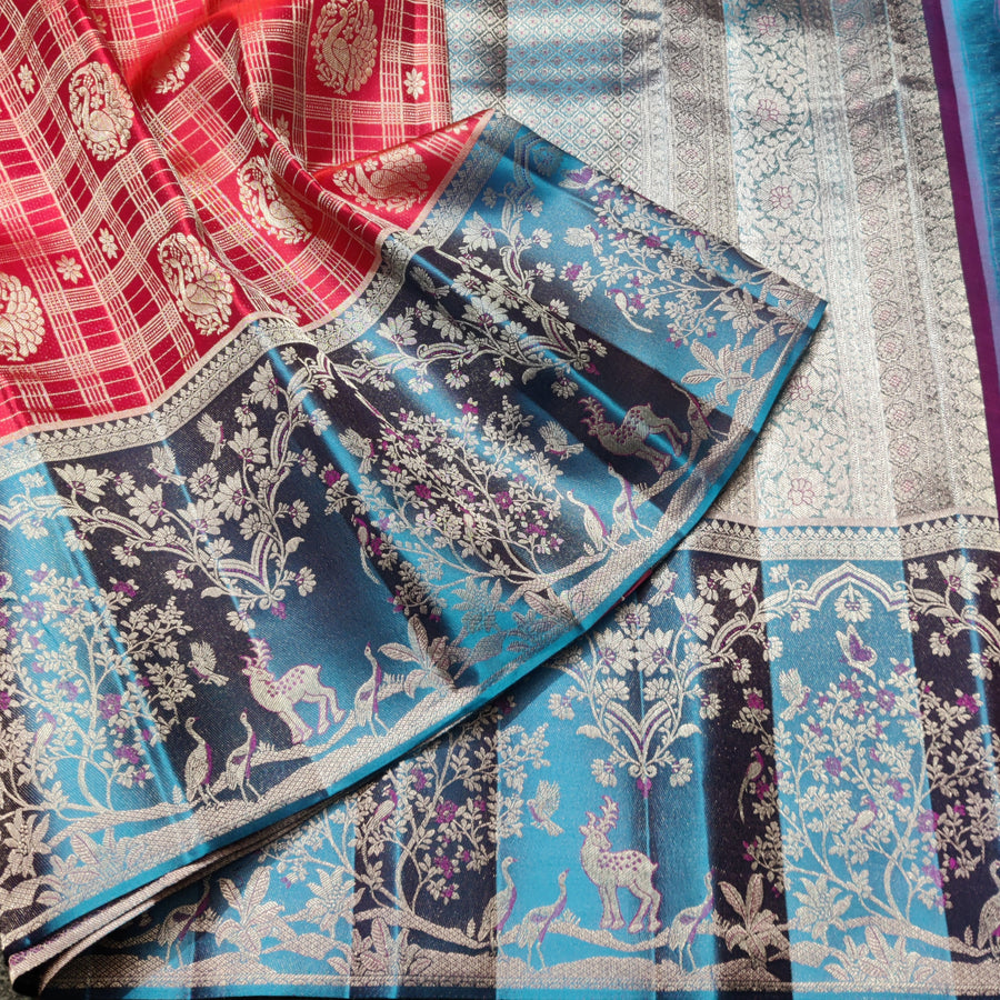 Kanchi Meenakari Bridal wear - KMP73