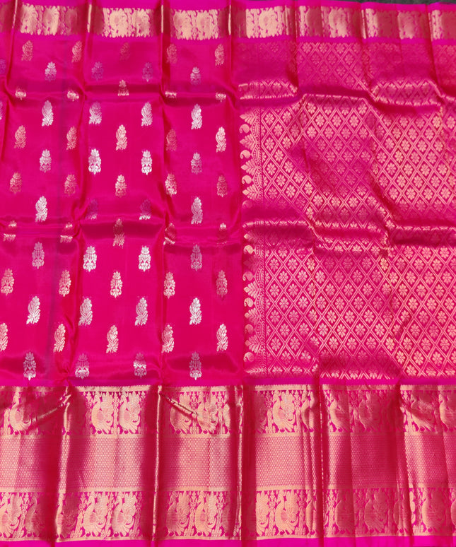 Kanchi Pattu Half Fine saree - HF221