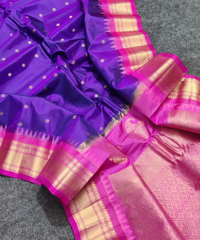 Gadwal Handloom Pure silk saree - GPS172