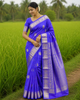 Kanchi Pure Dhantu Silk Saree - KMP366